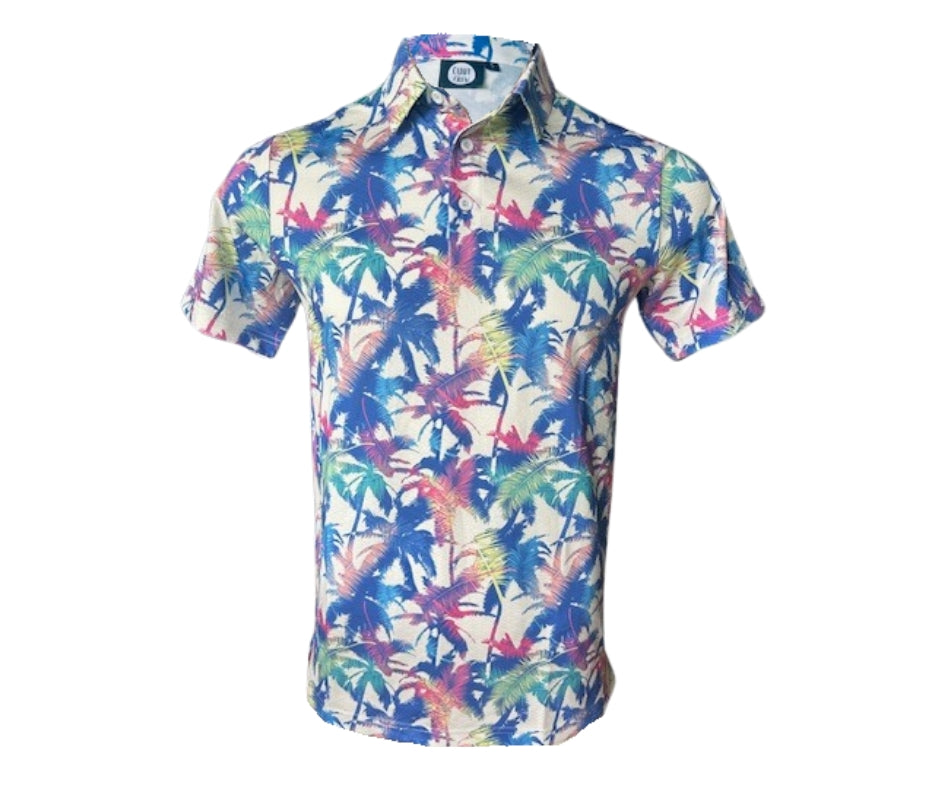 Palm Beach Print Golf Polo